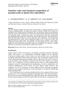 thumbnail-of-Nutritive value and chemical composition of pseudocereals as gluten-free ingredients